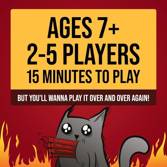 Exploding Kittens Original Edition Card Game - NWT - Picture 7 of 7
